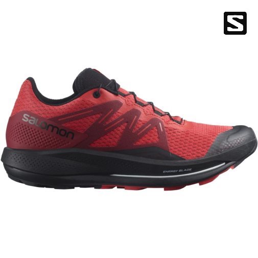 Sapatilhas Trail Running Salomon Pulsar Masculino Vermelhas | PT W92460